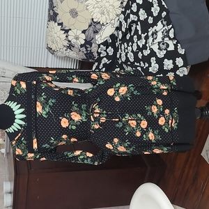 Lauren Conrad A-line xs floral dress.